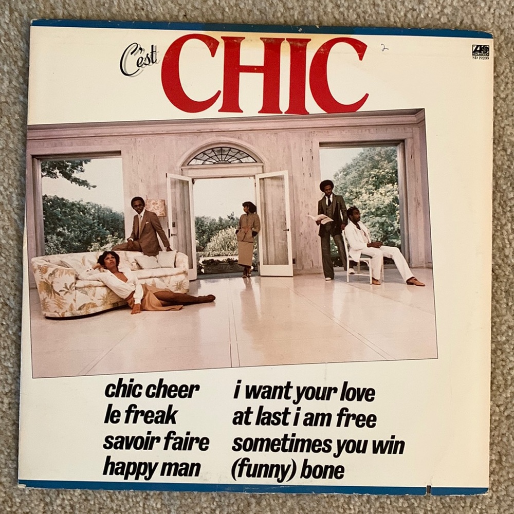 Vintage C’est Chic Vinyl Album, 1978